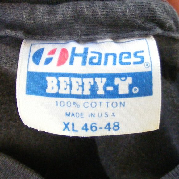 HURRICANE Slave to the Thrill Tshirt, L/XL, Enigma, Faded Black, 1990, VINTAGE - Picture 8 of 9